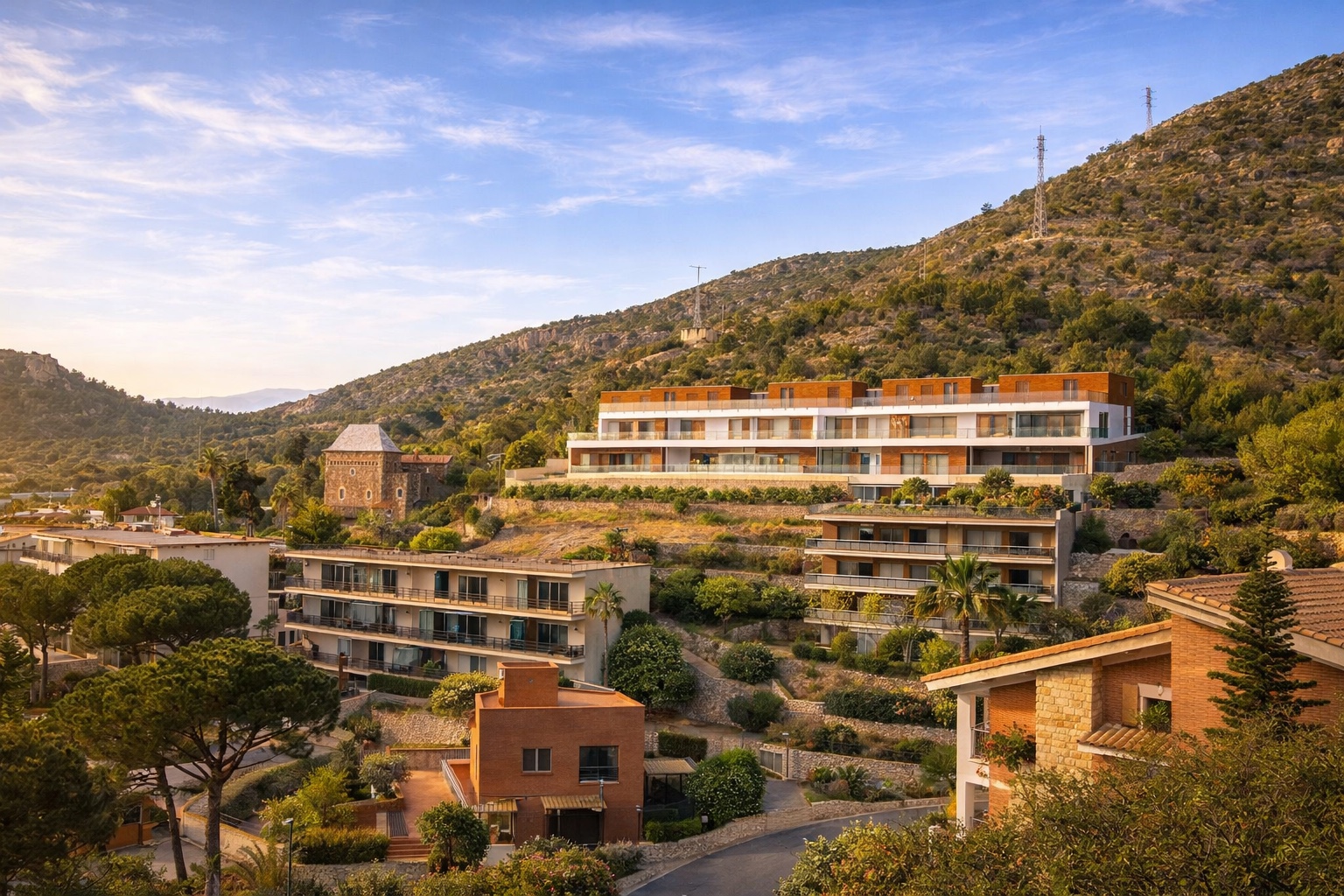 Residence in Poal neighbourhood, Castelldefels